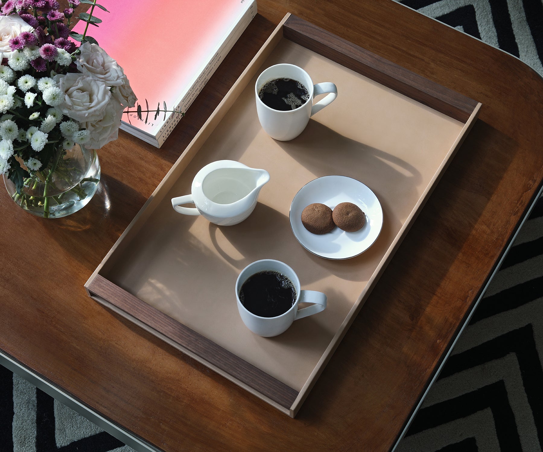 Buy Nude Tino Large Organizer Tray - Serving Coffee and Tea - Taamaa