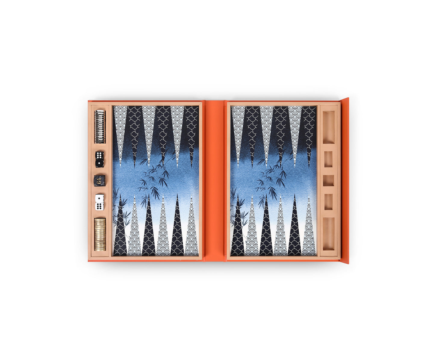 Orange Tino Backgammon Game