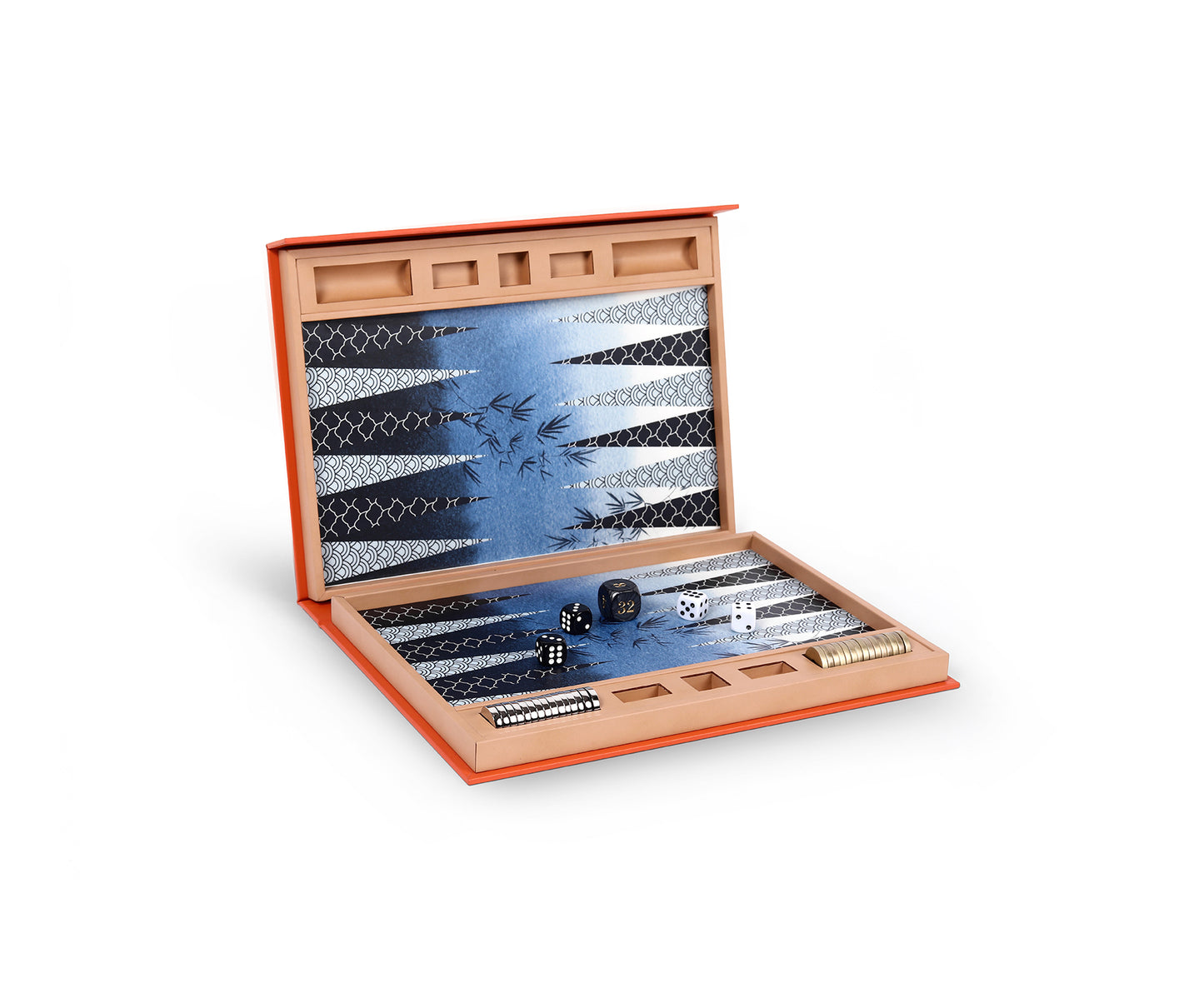 Orange Tino Backgammon Game