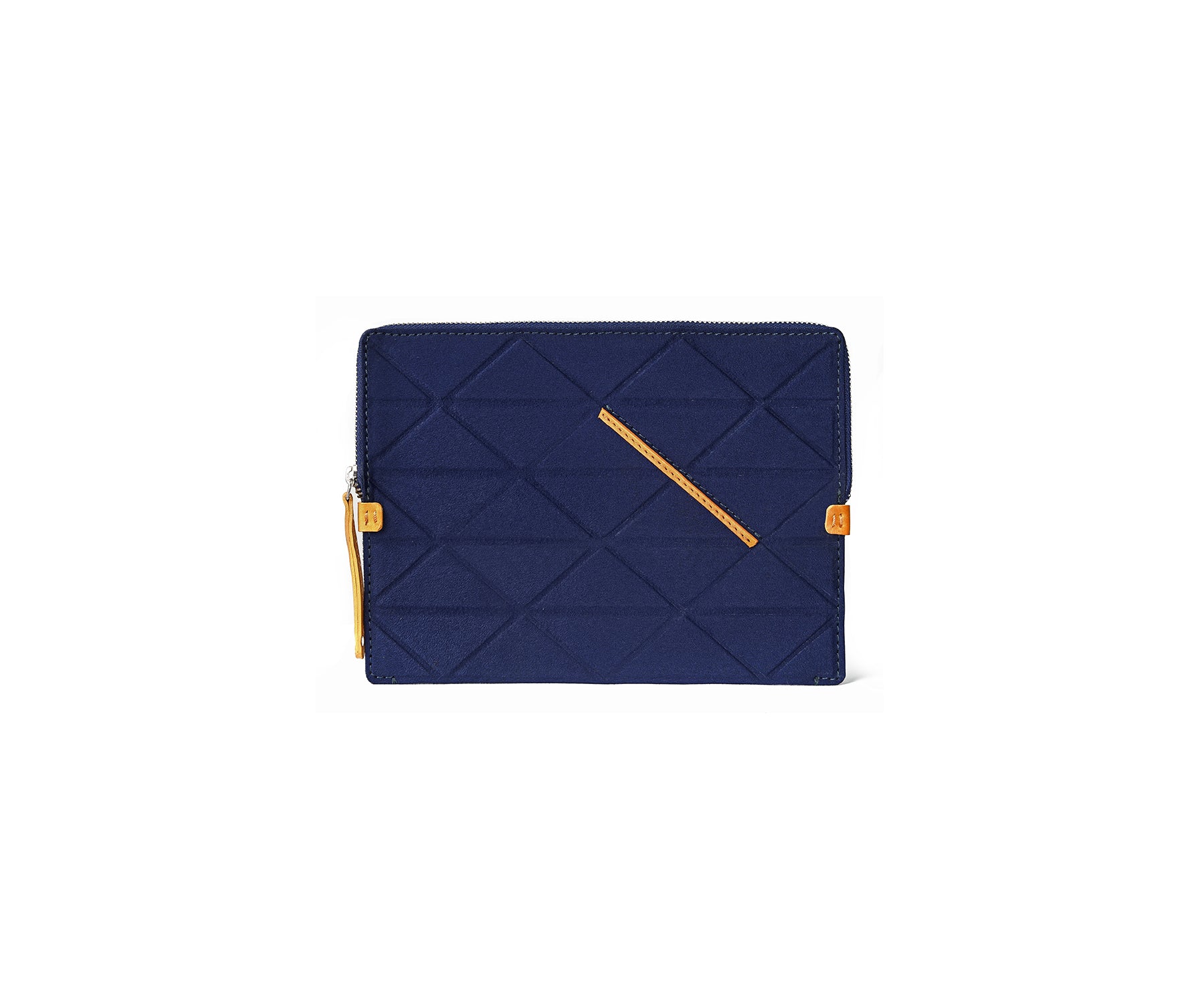 Buy Trigon Medium Blue Sleeve Bag - Origami-inspired Design - Taamaa