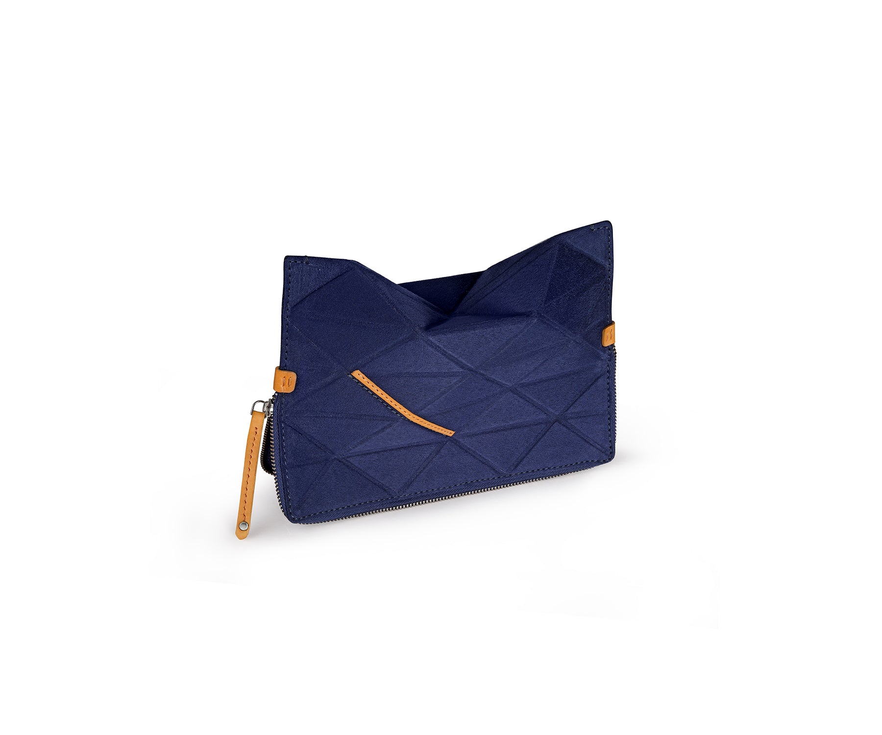 Buy Trigon Medium Blue Sleeve Bag - Triangular Module - Taamaa