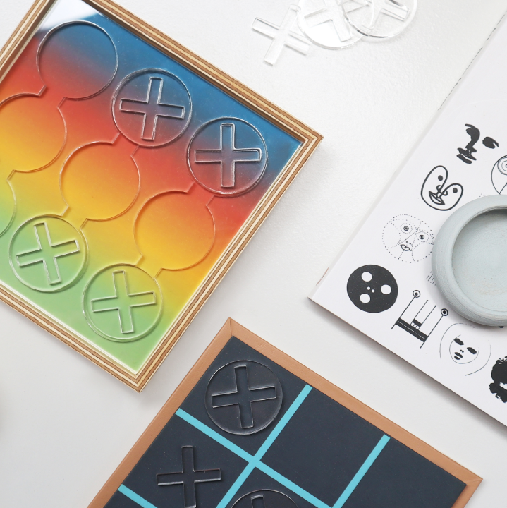 Tic Tac Toe, Table Top Game Perfect for Gifting & For your Coffee Table Decor - Taamaa